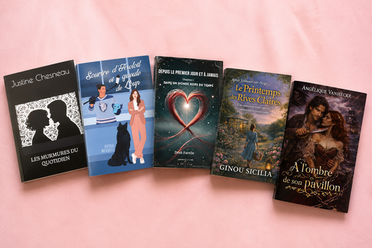 5 romances autoédités à découvrir cet été