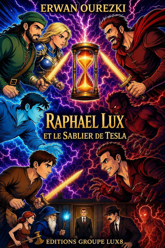 Raphael Lux et le Sablier de Tesla - Tome 2